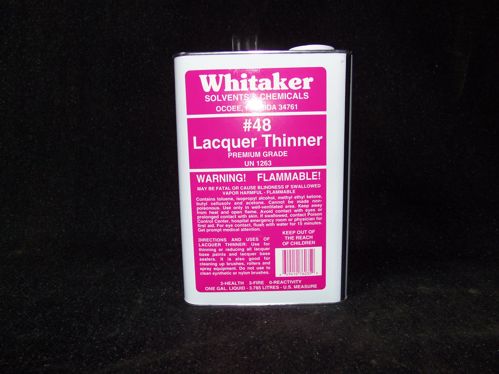 Spray Grade Lacquer Thinner 48– Heritage Finishing Products, Tucker, GA